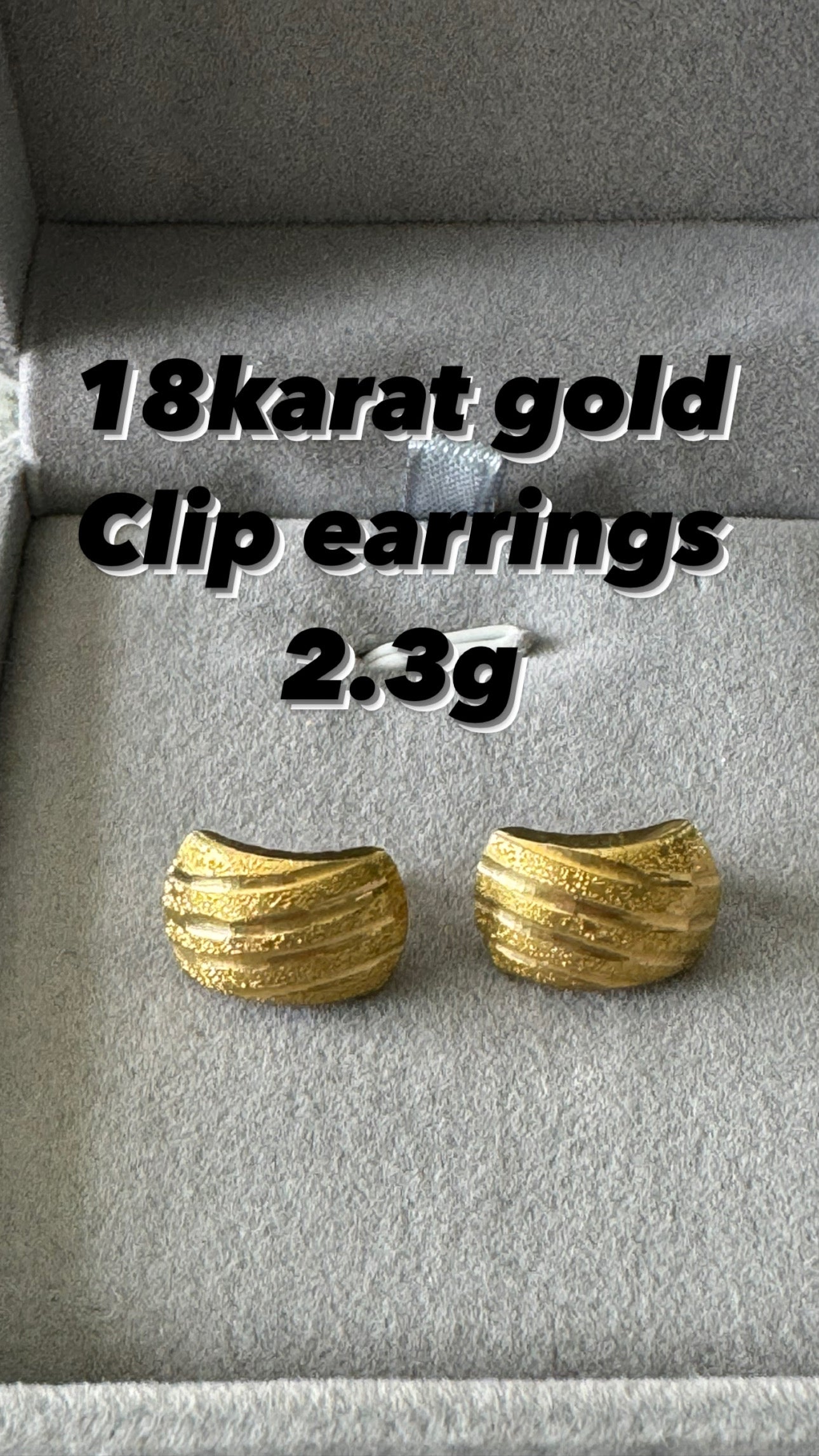 Clip earring